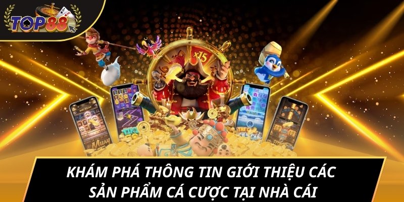 Khám phá thông tin giới thiệu các sản phẩm cá cược tại nhà cái
