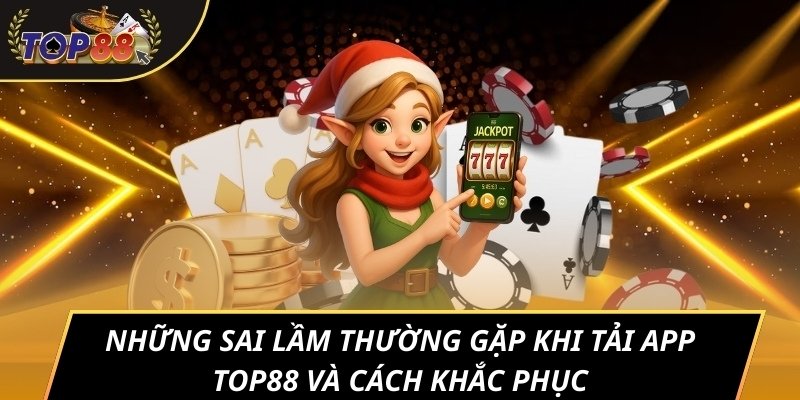 Những sai lầm thường gặp khi tải app TOP88 và cách khắc phục